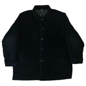 Men's Classic Black Corduroy Jacket